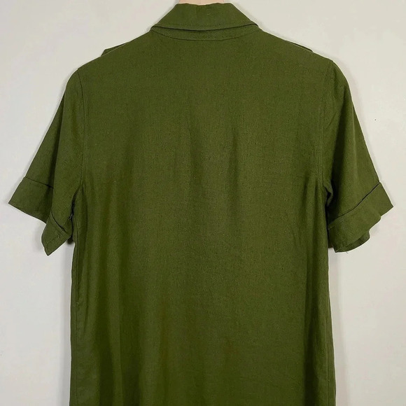 MODCLOTH | CASUAL LINEN BLEND DRESS - Picture 10 of 12